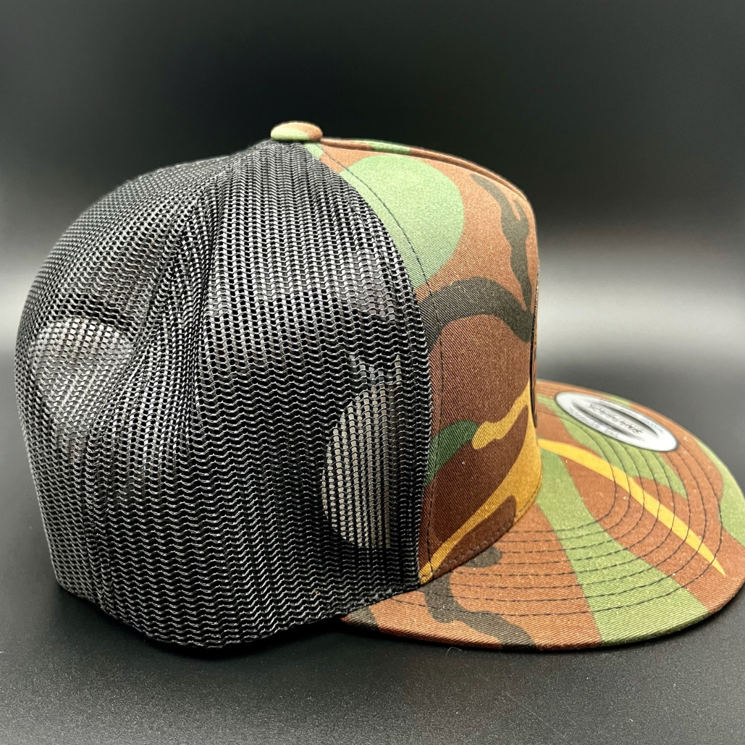 Hell on Hooves Camo Hat | Unisex Camo Snapback