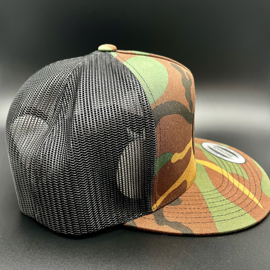 Hell on Hooves Camo Hat | Unisex Camo Snapback