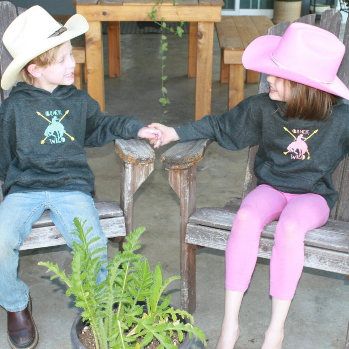 Kids Canvas Cattleman Hat | Unisex Kids Cowboy Hat