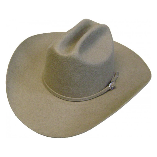 100% Wool Felt Cattleman Cowboy Hat | Unisex Western Hat