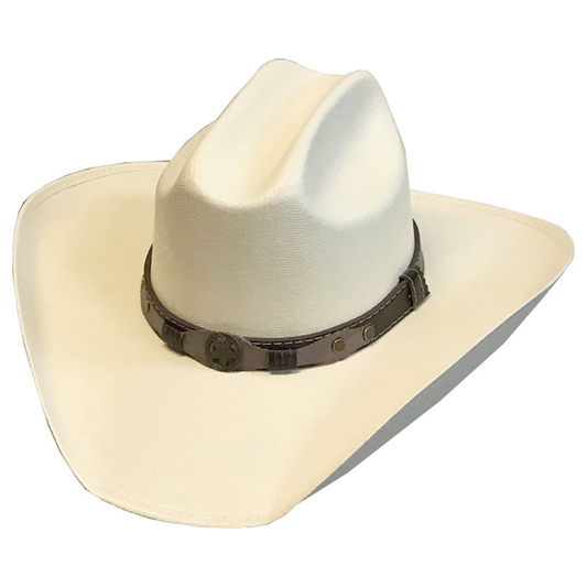 Adult Canvas Cattleman Hat | Unisex Cowboy Hat