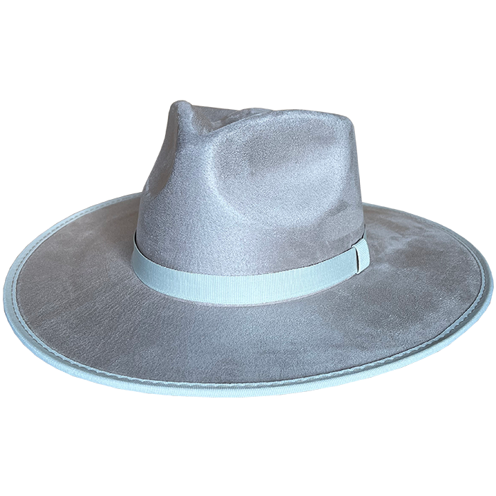 Suede Flat Brim