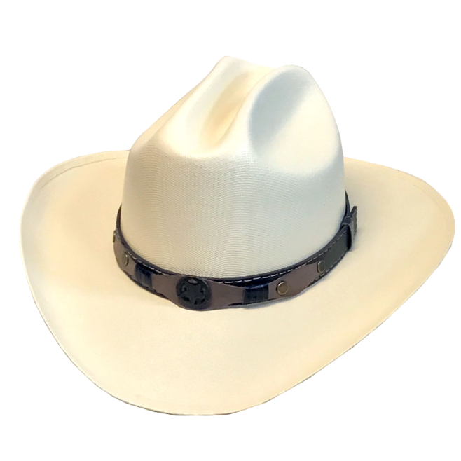 Kids Canvas Cattleman Hat | Unisex Kids Cowboy Hat