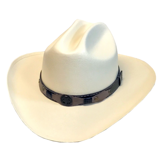 Kids Canvas Cattleman Hat | Unisex Kids Cowboy Hat