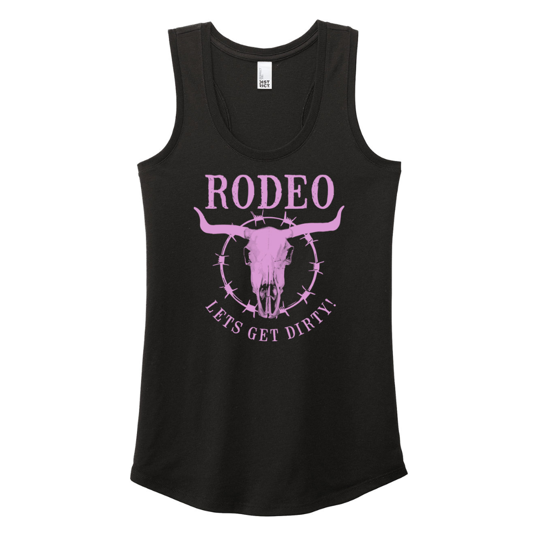 Let’s Get Dirty Rodeo Tank | Women’s Western Tank Top