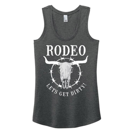Let’s Get Dirty Rodeo Tank | Women’s Western Tank Top