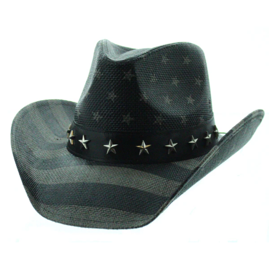 American Star Black Cowboy Hat | Unisex Western Hat