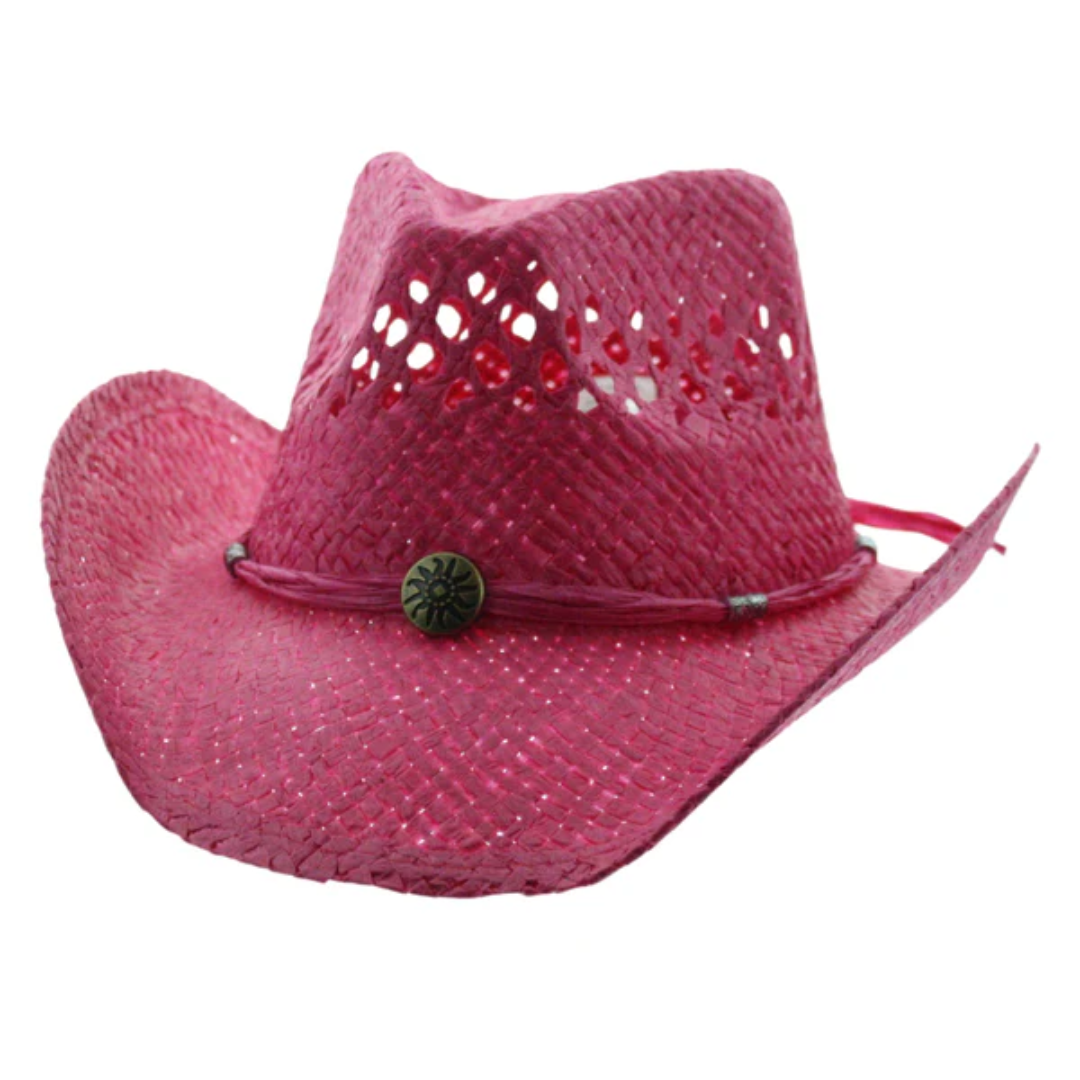 Western Raffia Cowgirl Hat | Women's Western Hat